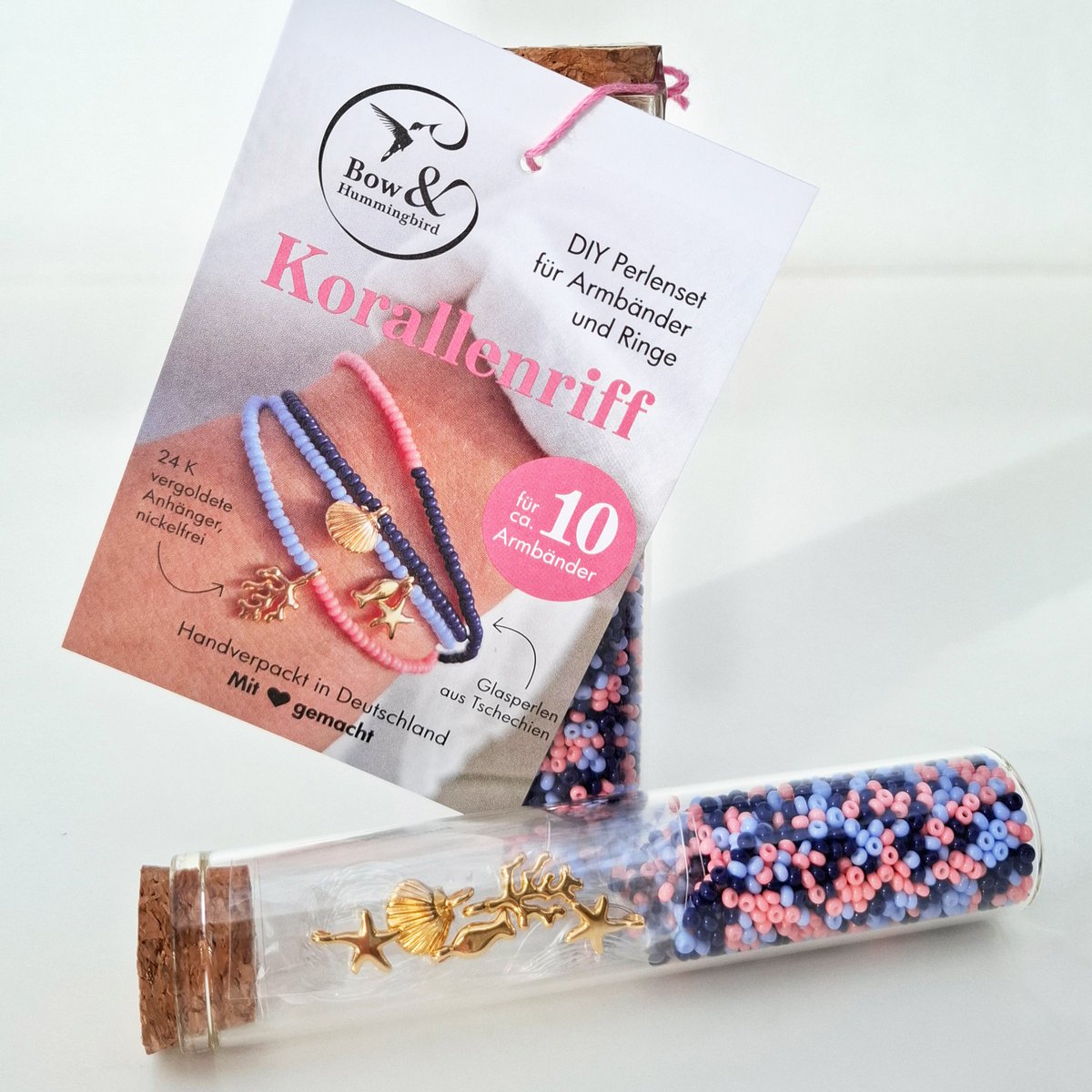 DIY Perlenset für Armbänder und Ringe - Korallenriff