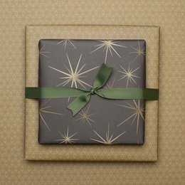 Gavebånd olivengrøn, grønt bånd let at binde, 16mm x 5m mørkegrønt grosgrain bånd til indpakning af julegaver