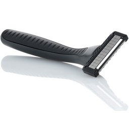 Rasierer Elegant Glide - Rasierset grau, für Vollrasur und Konturrassur, Konturen, Nassrasur, Nassrasierer, Intimrasur