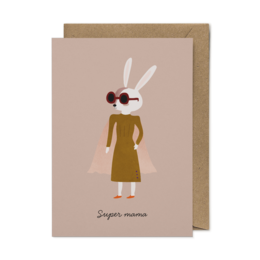 Super Mama Card, Eco-Conscious Greeting Card