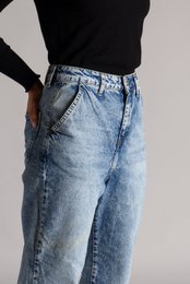 Damen-MOM-Jeans – High Waist – neu interpretierter 80er-Jahre-Stil