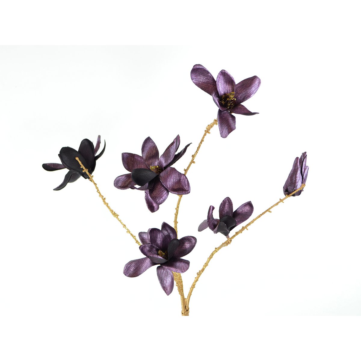 Magnoliatak, 74cm, glanzend bruin