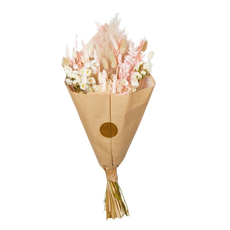 Dried Flowers Exclusive Field Bouquet - Blush - Wedding Favorite