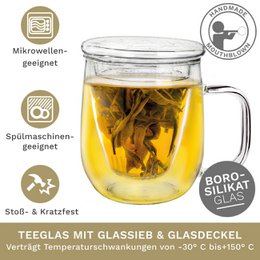 Creano teglas med si og låg 450ml
