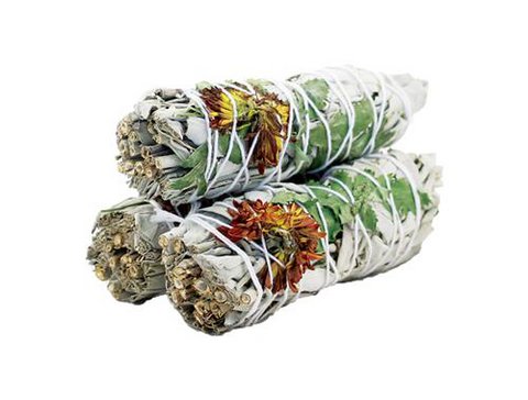 Witte Salie Smudge voor Ontspanning 10 cm