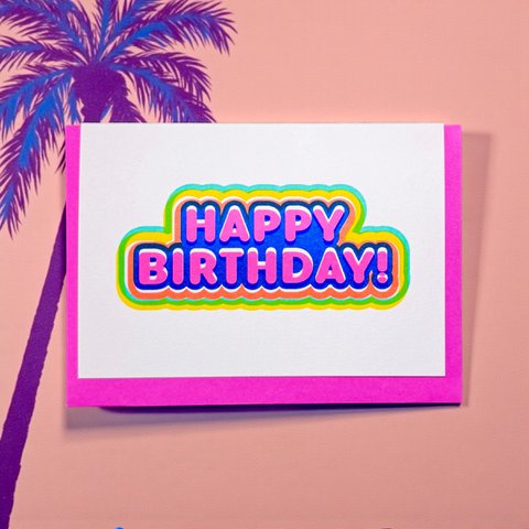 Motel Vibes * Happy neon magenta