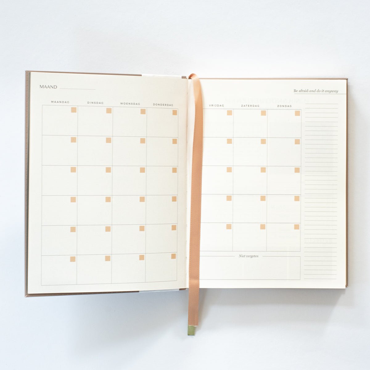 Agenda (funda beige)