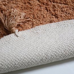 Round children's carpet Bohobird "toast"