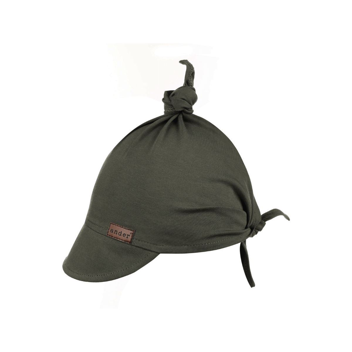 ANNIBALE beach cap - KHAKI