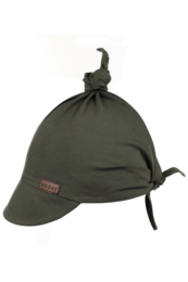ANNIBALE beach cap - KHAKI