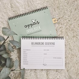 Oppasboekje | invulboek A5