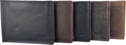 Wallet Men Brown RFID Anti Skim Billfold