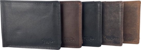 Wallet Men Brown RFID Anti Skim Billfold
