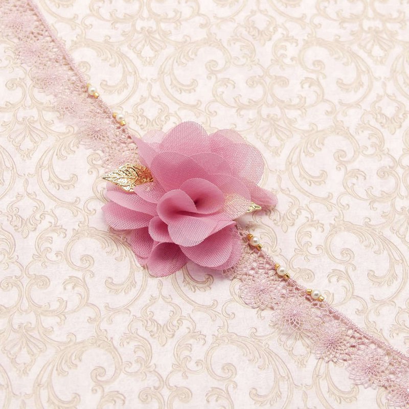 Armbånd til Nourish Flower Pearls Swarovski Weaving Mothers 'Day Gift