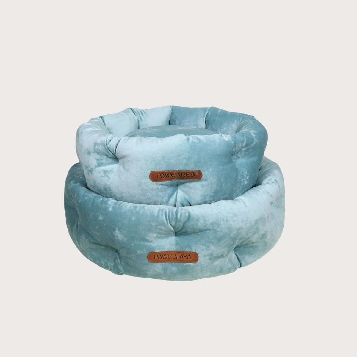 Lit de luxe pour chien Marshmallow – Peluche ultra douce, fait main en Europe, chiens et chats, 3 couleurs