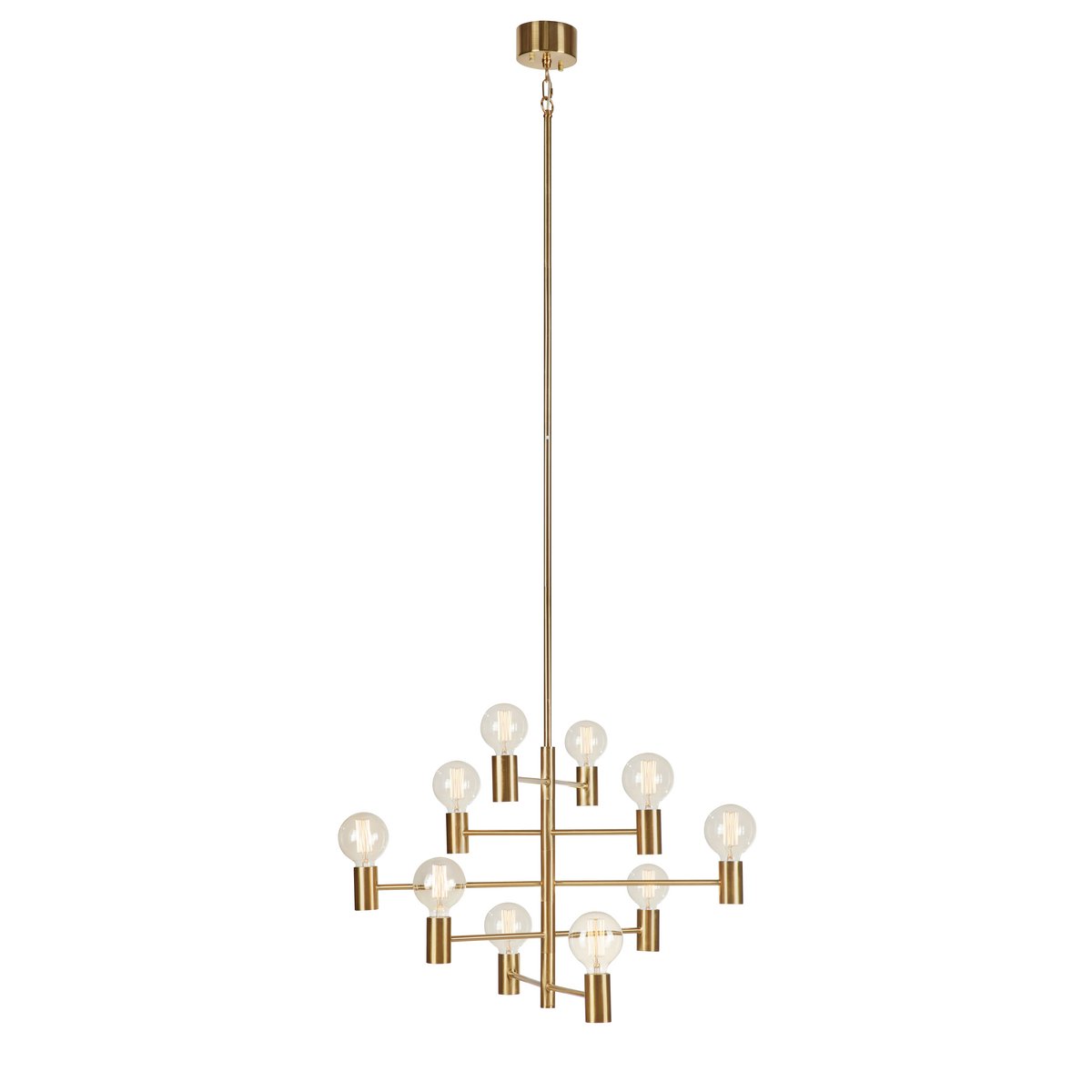 PARIS Hanglamp 10L Donker Messing