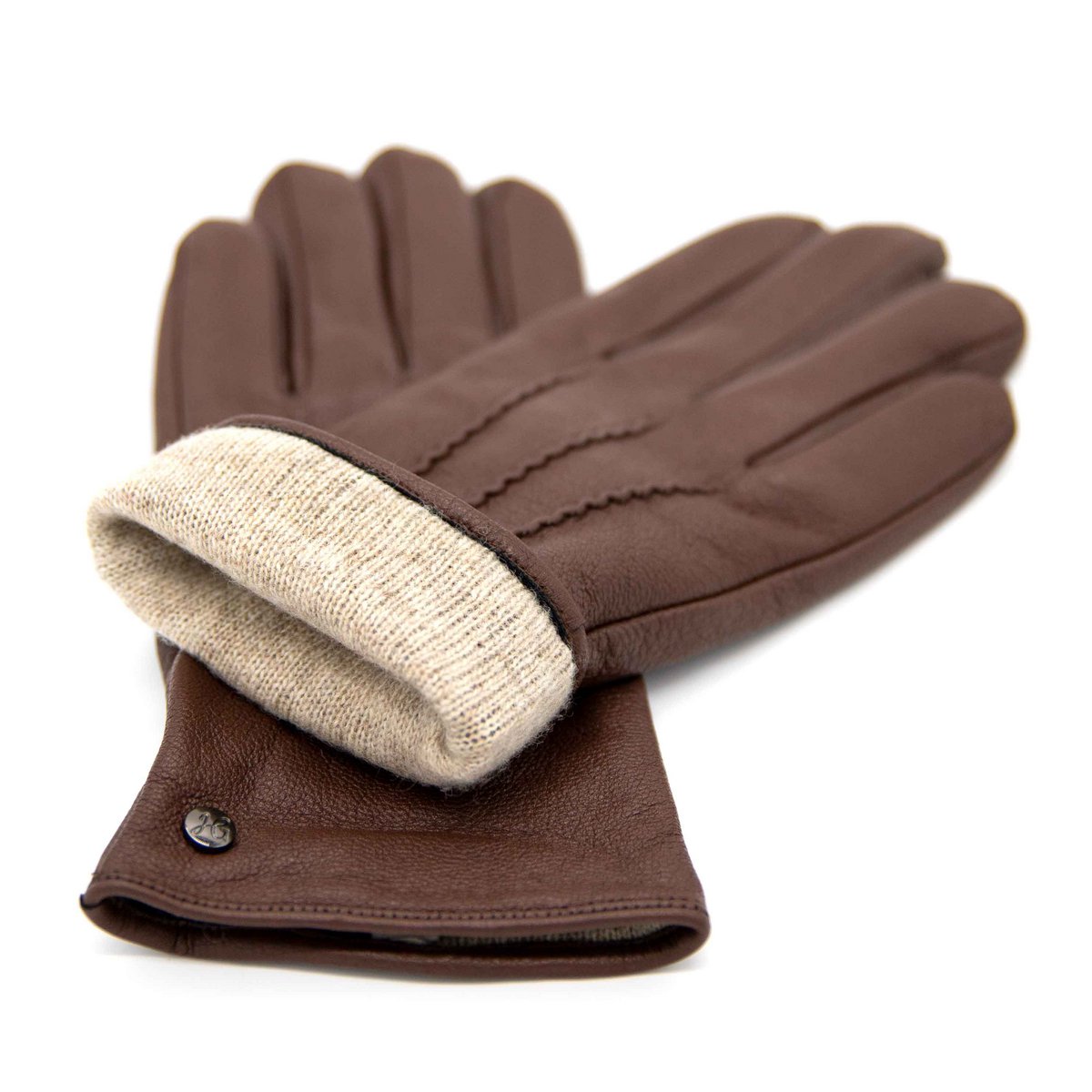 CHARLIE goatskin gloves with cashmere wool lining - touch function