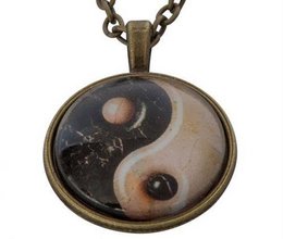 Szczęście Wisiorek Ying Yang Balance 22mm
