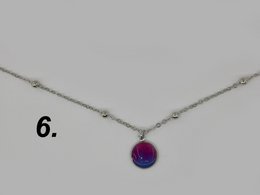 %231185 set collana/orecchini bisessuale