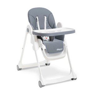 OPVOUWBARE KINDERSTOEL - MOD. COMFORT EAT - GRIJS