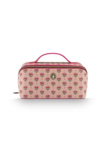 Cyrille Cosmetic Bag Medium Jaipur Flower Sand-Pink 23.5x10.5x11cm
