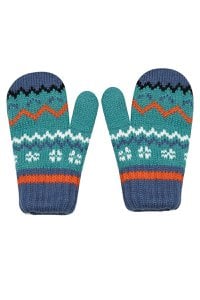 Gloves - 30% wool AVERARDO - GREEN