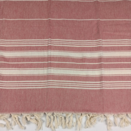Stuur Sultan Turkse handdoek - Rood
