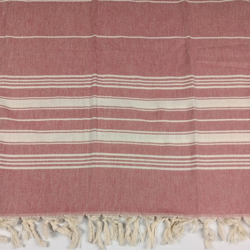 Stuur Sultan Turkse handdoek - Rood