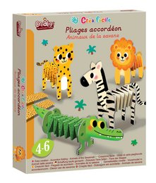 Easy creation, Folding accordions "Animals of the savannah"