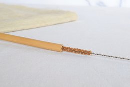 Coconut fiber natural Straw Cleaner | 20cm