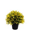 Kunstplant gelbe Sonne im Topf 22 cm UV