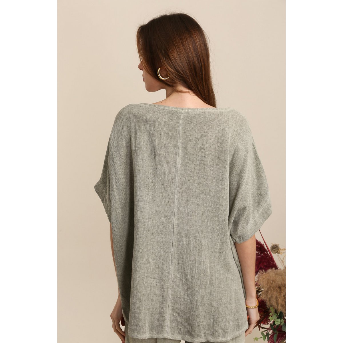 Linen blouse REF. 4649