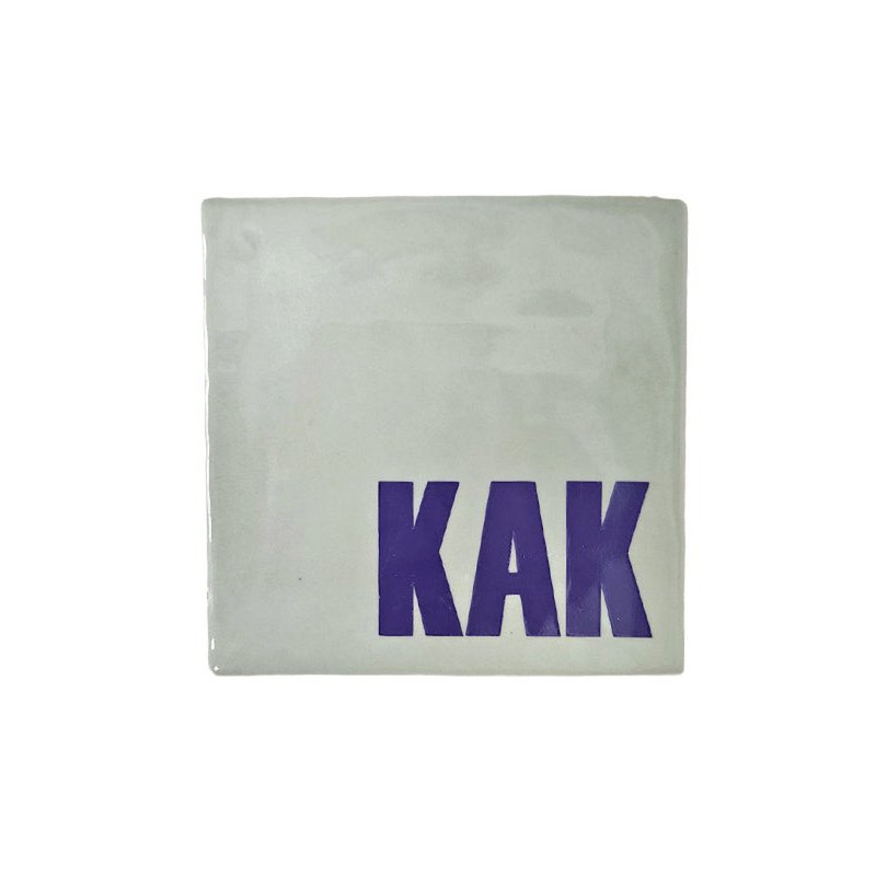 Tegeltje | KAK