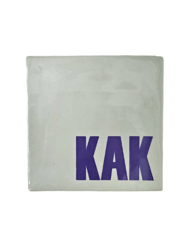 Tegeltje | KAK