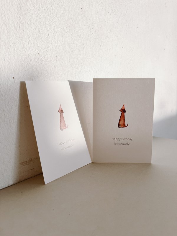 Gelukkige verjaardag briefkaart