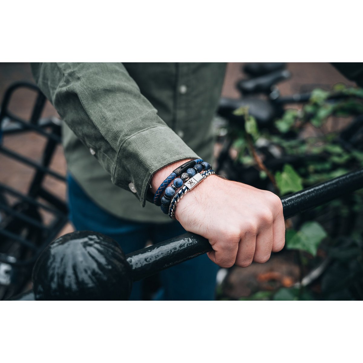 Steel bracelet 8mm - Luther collection