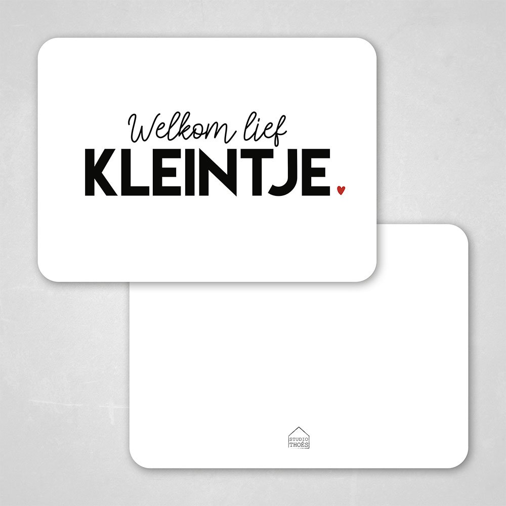 Karte - Begrüßen Sie LAF Kleinetje