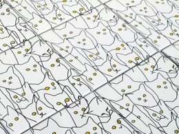 Self-Adhesive Mural 4 tiles, Gats