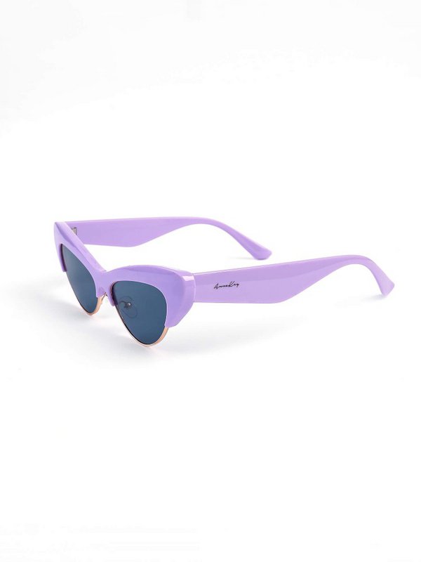 Annakey envidia gafas de sol lila lila