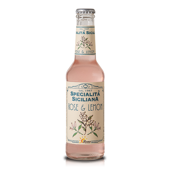 Siciliaanse specialiteitsdrank Roos & Citroen (275 ml) - Bona Drinks