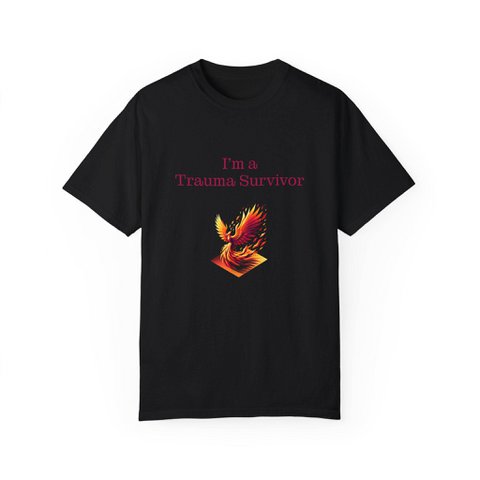 Australien - Trauma Survivor Unisex -Kleidungsstätte T -Shirt - Stärkung unterstützender Bekleidung