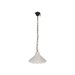 Perforated cone chandelier 30 cm with chain