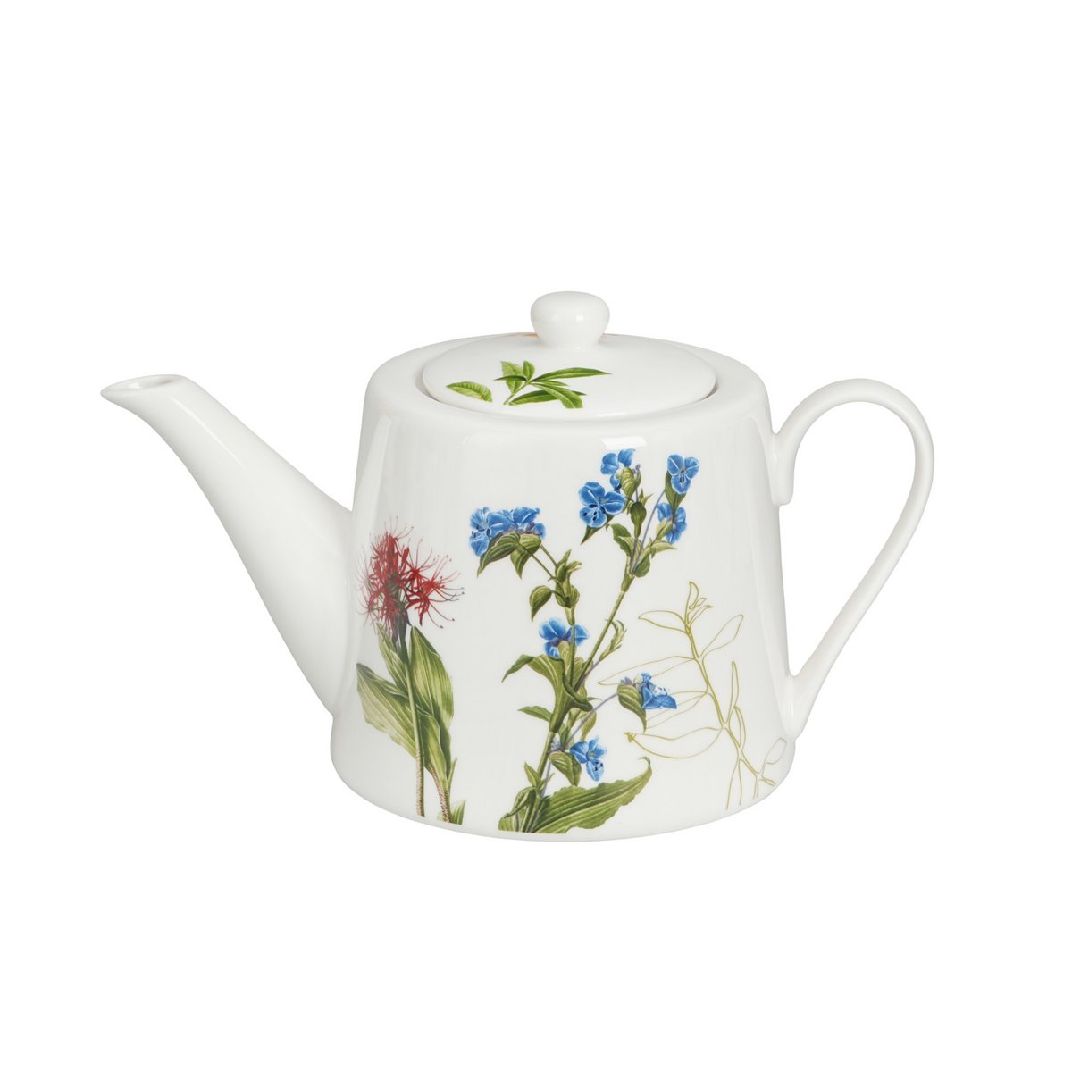 DUO FLOWERS Teapot 900ml + infuser, COLORS OF NATURE, Giftbox