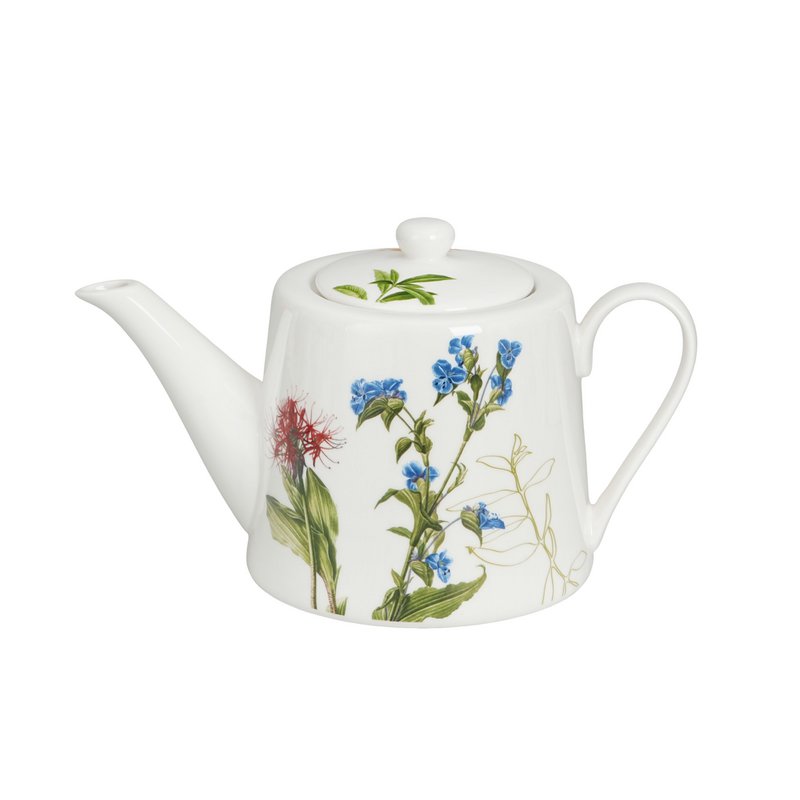 DUO FLOWERS Teapot 900ml + infuser, COLORS OF NATURE, Giftbox