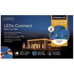 LEDs verbinden Basic Twinkle KLEUR 18,7m