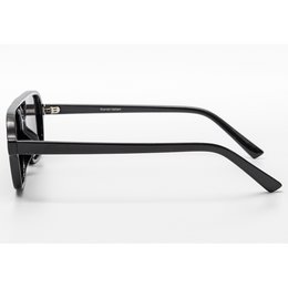 Black Square Unisex Sunglasses UV400 – Minimal Everyday Eyewear