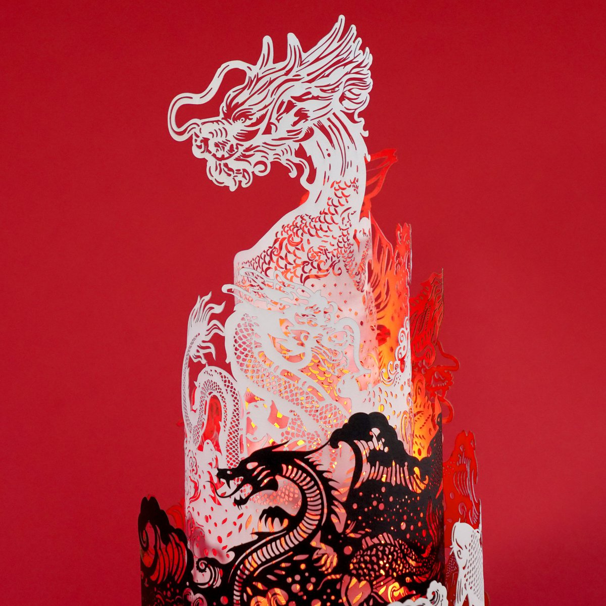 Spiro Dragon lamp (gigantische uitvoering)