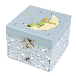 Coffret Musique Cube Phosphorescent Le Petit Prince et mouton