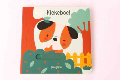 Kiekeboe (cardboard sliding booklet with double sliders)