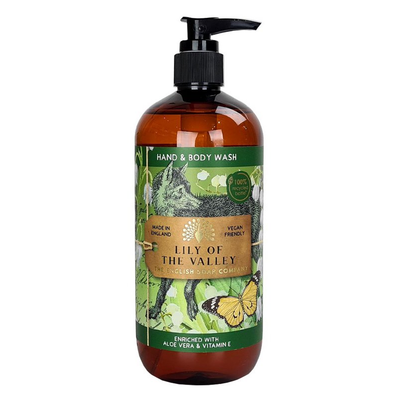 ENGLISH SOAP C° Hand & Body Wash 500ml - Lily of The Valley